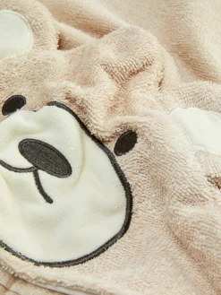 Serviettes|Primark Serviette à Capuche Ourson Grège