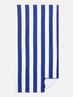 Accessoires Voyages|Primark Serviette De Voyage à Rayures Bleu marine