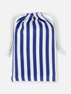Accessoires Voyages|Primark Serviette De Voyage à Rayures Bleu marine