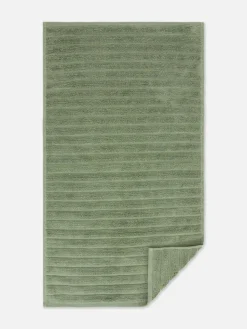 Serviettes|Primark Serviette Essuie-mains Côtelée Vert