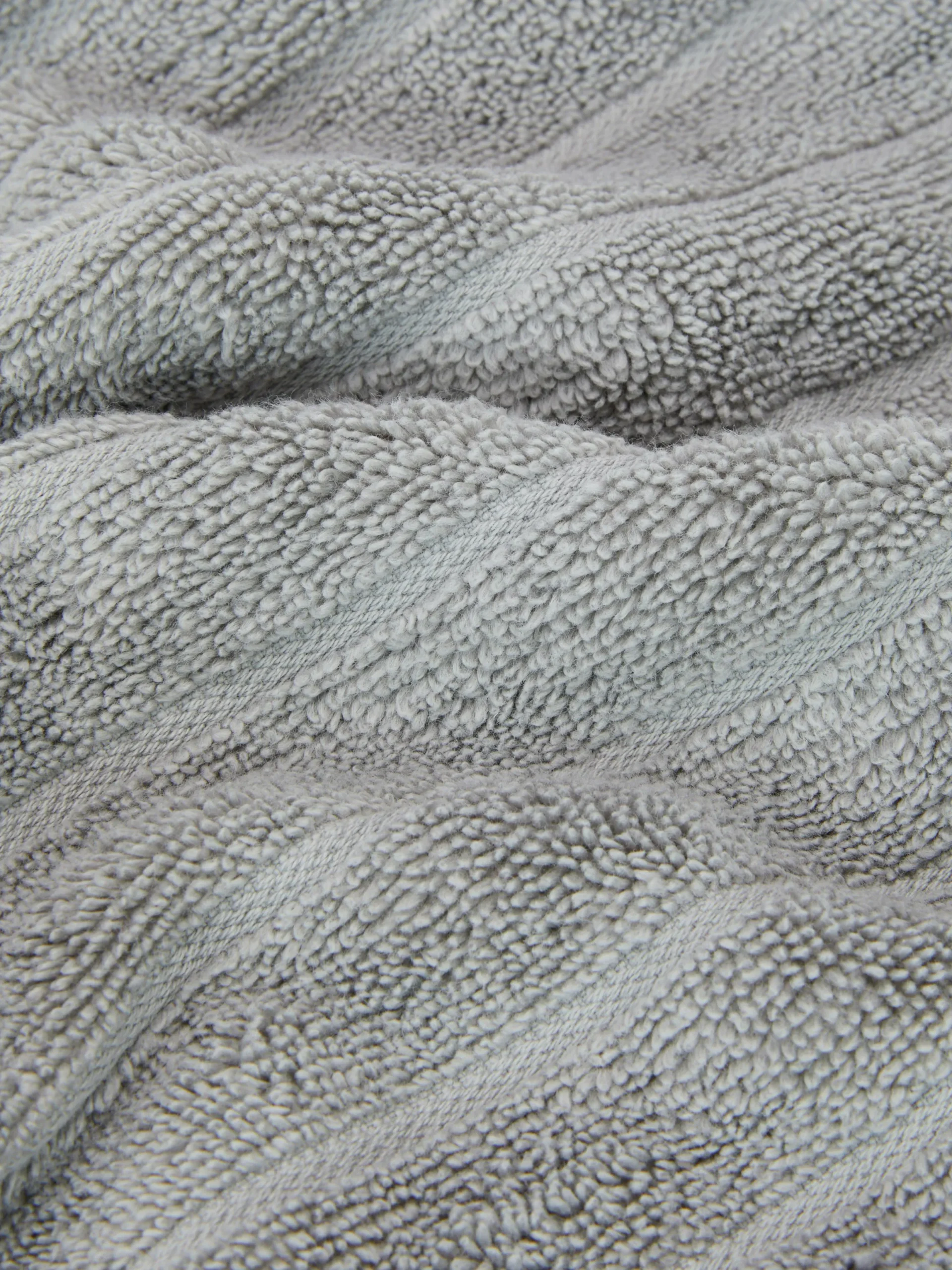 Serviettes|Primark Serviette Essuie-mains Côtelée Gris