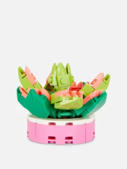 Jeux|Primark Set De Blocs De Construction Plante Succulente Rose