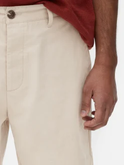 Shorts|Primark Short Chino Classique Grège