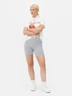 Shorts|Primark Short Cycliste En Coton Gris