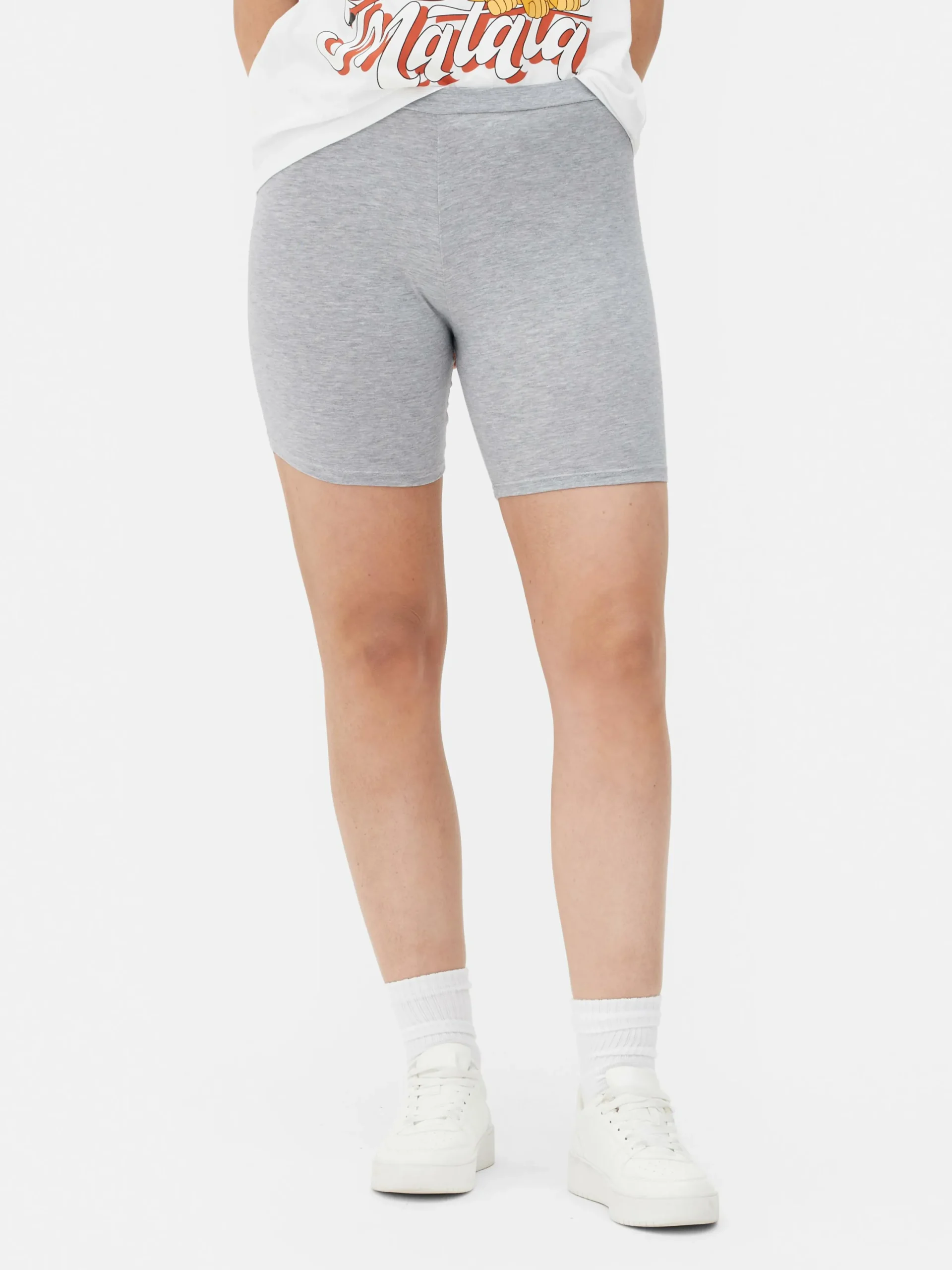 Shorts|Primark Short Cycliste En Coton Gris