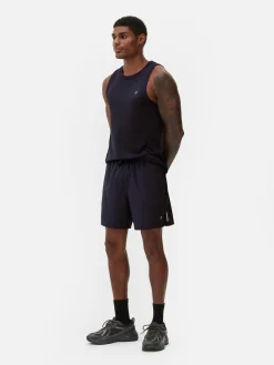 Shorts|Vêtements De Sport|Primark Short De Running élastiqué Bleu marine
