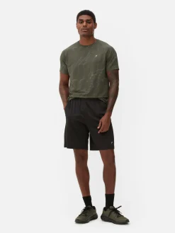Shorts|Vêtements De Sport|Primark Short De Sport En Maille Noir