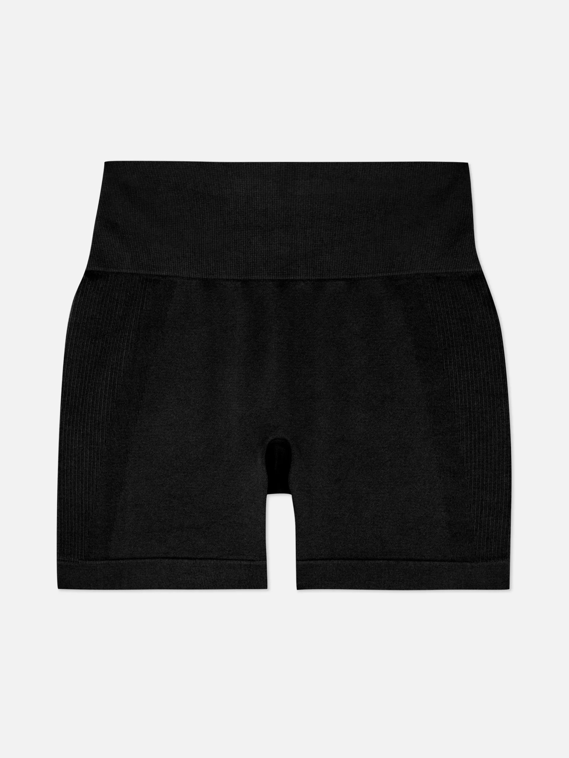 Vêtements De Sport|Primark Short De Sport Taille Haute Sans Couture Noir