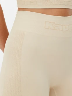 Vêtements De Sport|Primark Short De Yoga Sans Couture à Coordonner Kappa X Écru