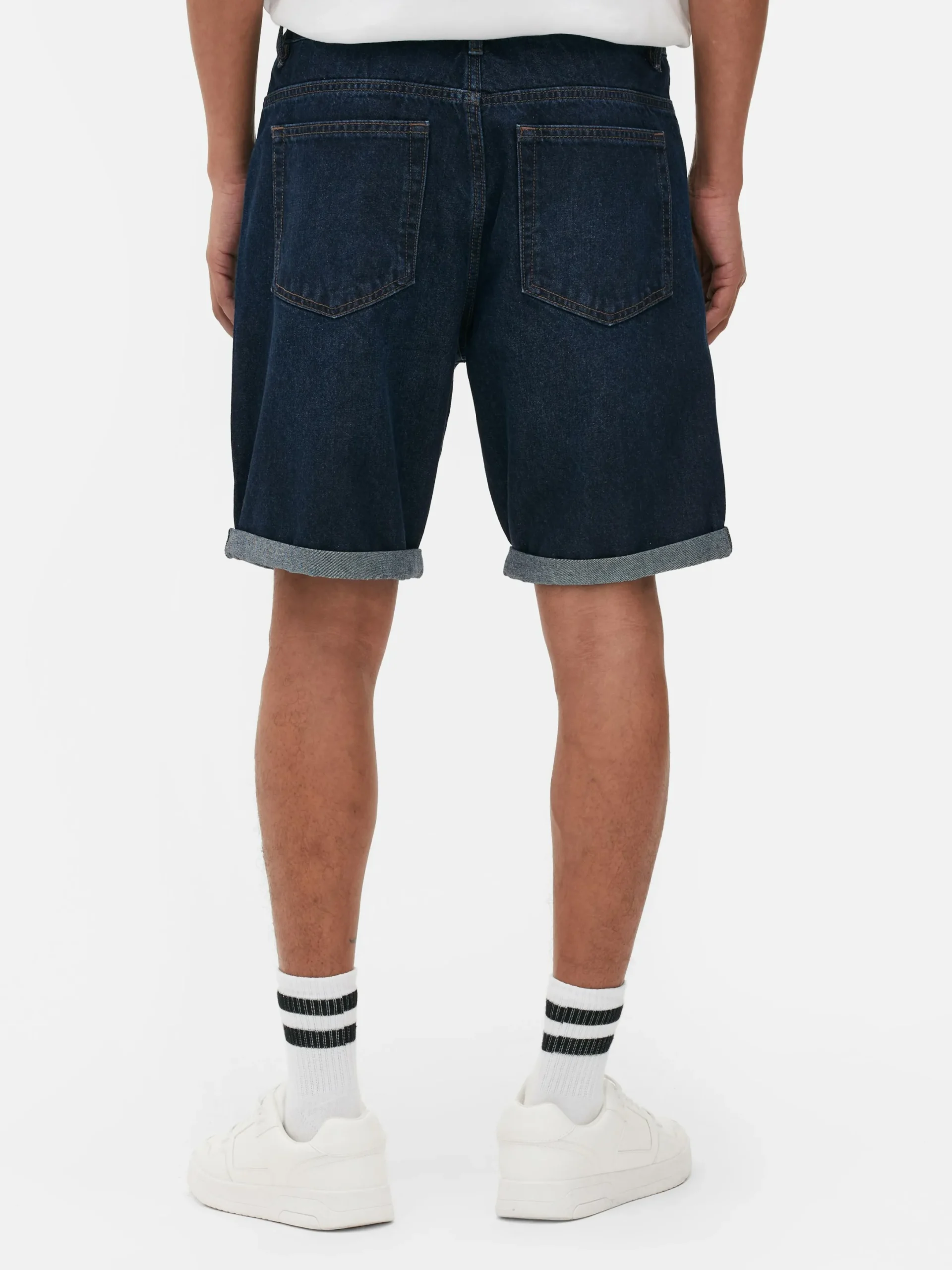 Shorts|Primark Short Droit En Jean Bleu foncé