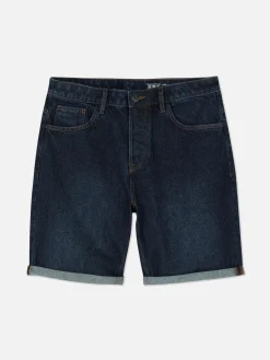 Shorts|Primark Short Droit En Jean Bleu foncé