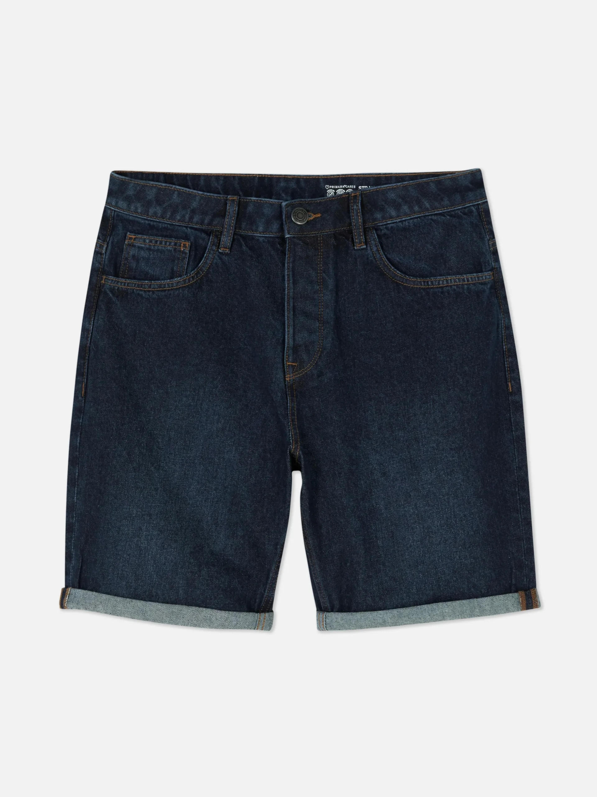 Shorts|Primark Short Droit En Jean Bleu foncé