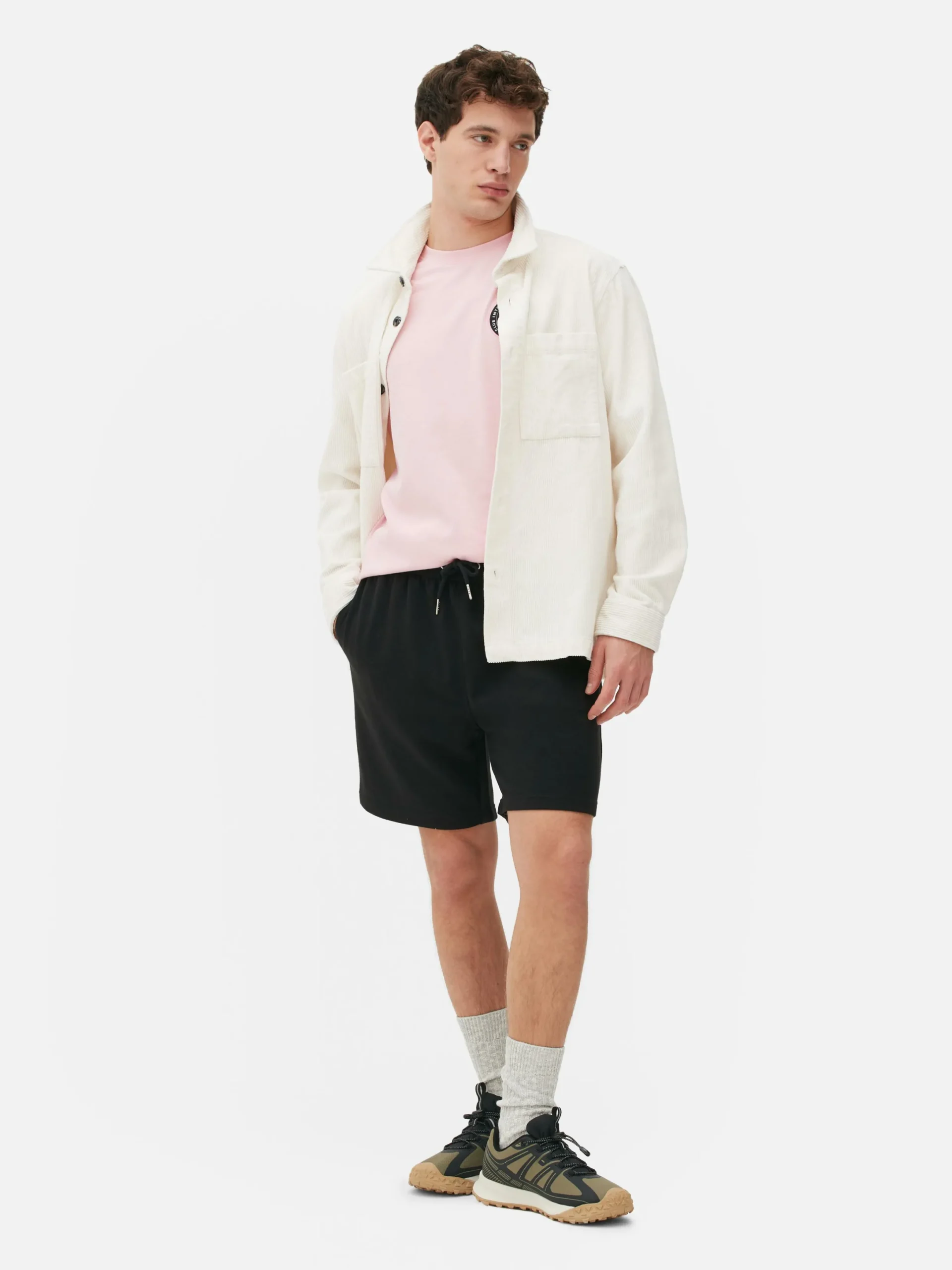Shorts|Primark Short En Jersey Avec Cordon De Serrage Noir