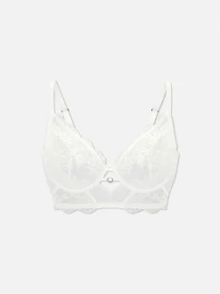 Soutiens-Gorge|Primark Soutien-gorge Bustier De Mariée En Dentelle Non Rembourré D-G Ivoire