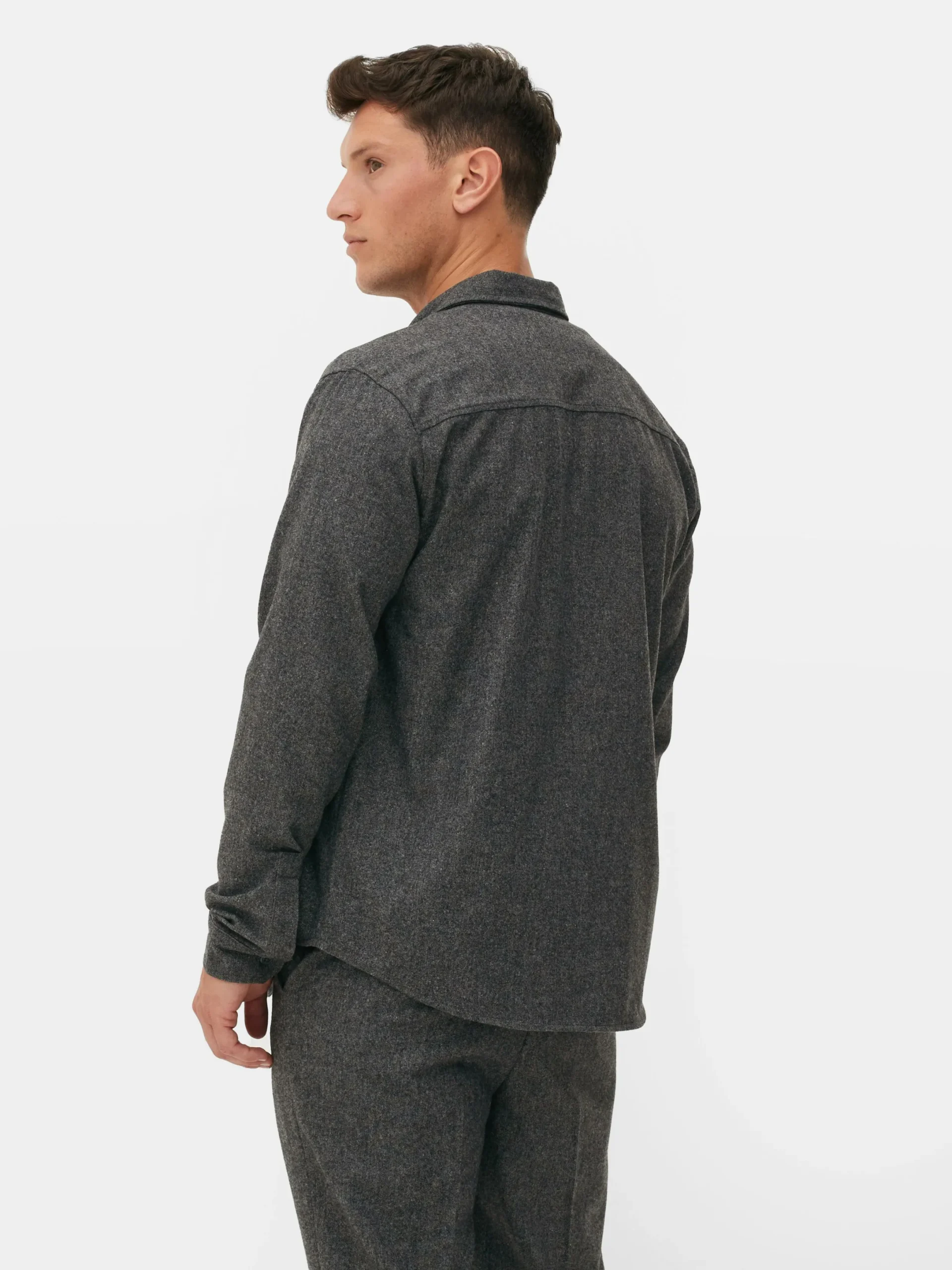 Chemises|Primark Surchemise Avec Poche Plaquée Kem Anthracite chiné