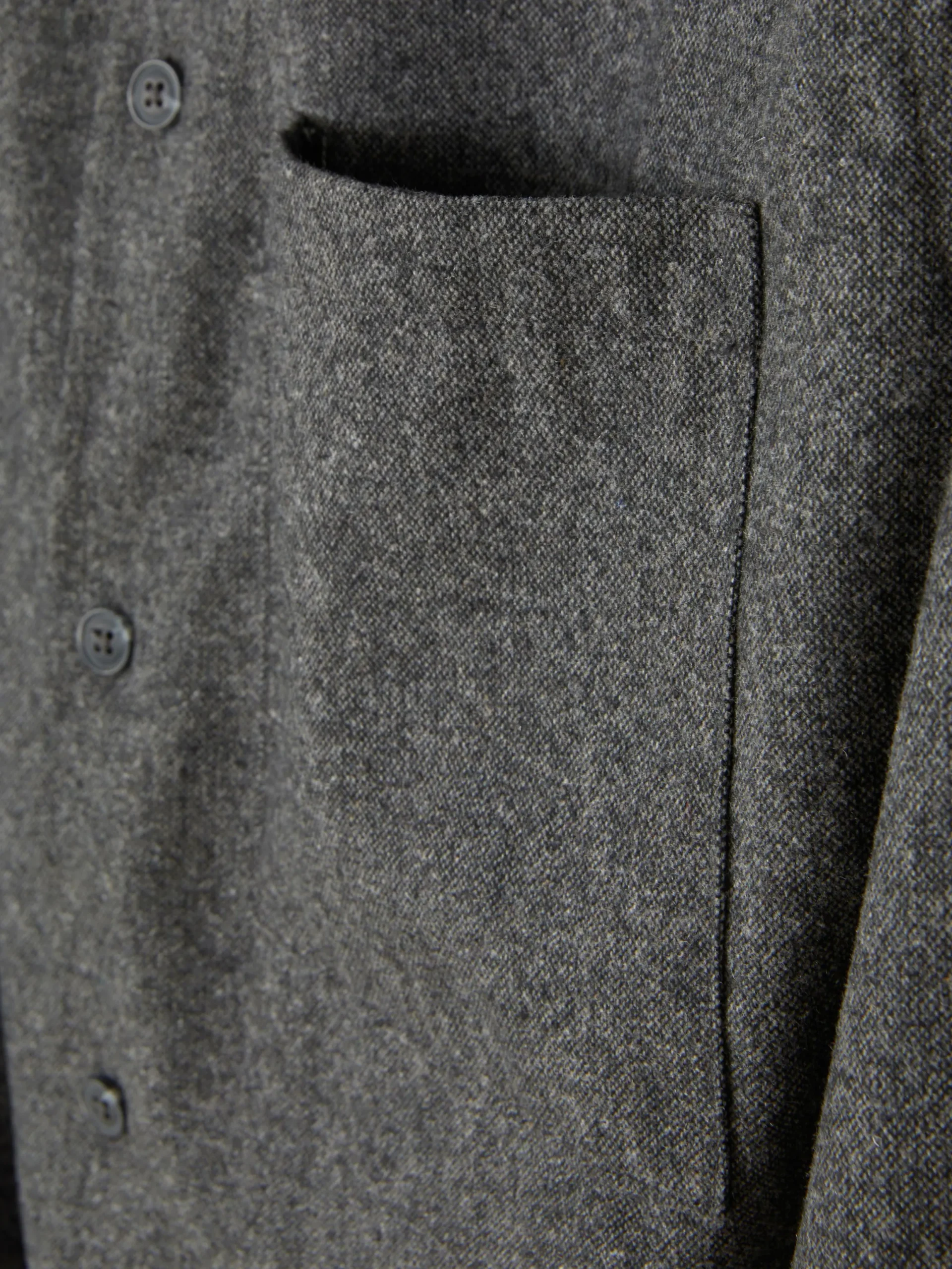 Chemises|Primark Surchemise Avec Poche Plaquée Kem Anthracite chiné