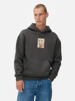 T-Shirts Et Sweat-Shirts À Motifs|Sweats À Capuche Et Sweat-Shirts|Primark Sweat à Capuche Autoportrait Vincent Van Gogh Anthracite