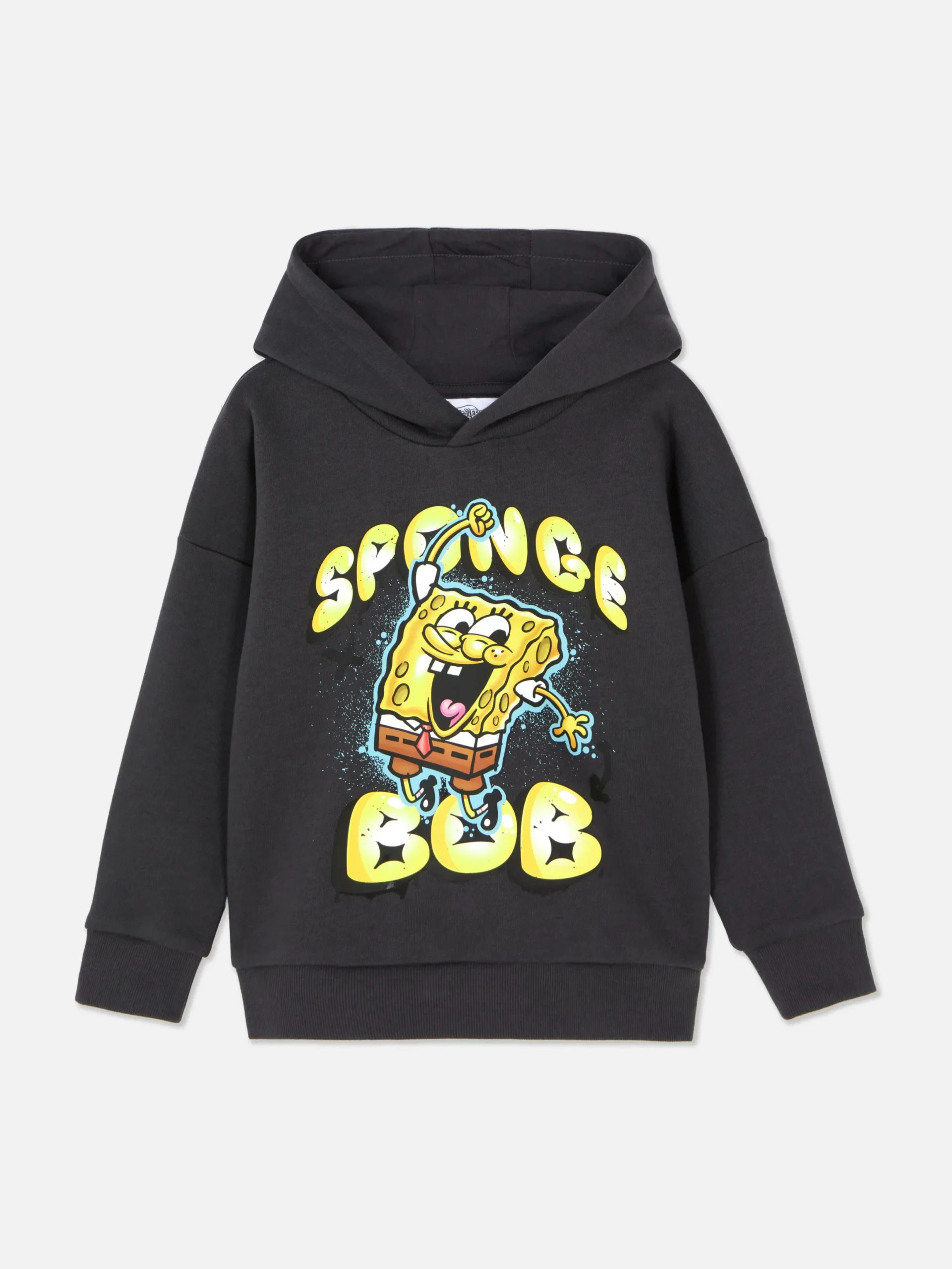 Sweats À Capuche Et Sweat-Shirts|Primark Sweat à Capuche Bob L'éponge Pour Enfant Anthracite