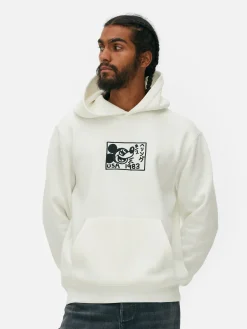 T-Shirts Et Sweat-Shirts À Motifs|Sweats À Capuche Et Sweat-Shirts|Primark Sweat à Capuche Disney Mickey Mouse X Keith Haring Écru