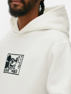 T-Shirts Et Sweat-Shirts À Motifs|Sweats À Capuche Et Sweat-Shirts|Primark Sweat à Capuche Disney Mickey Mouse X Keith Haring Écru