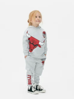 Sweats À Capuche Et Sweat-Shirts|Primark Sweat à Capuche Graphique NBA Chicago Bulls Gris chiné