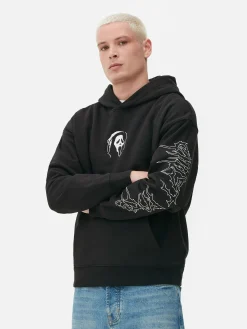 T-Shirts Et Sweat-Shirts À Motifs|Sweats À Capuche Et Sweat-Shirts|Primark Sweat à Capuche Graphique Scream Ghostface Noir