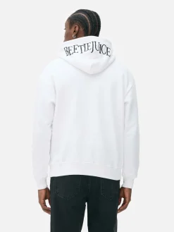Beetlejuice|Tout Halloween|Primark Sweat à Capuche Graphique Personnage Beetlejuice Blanc