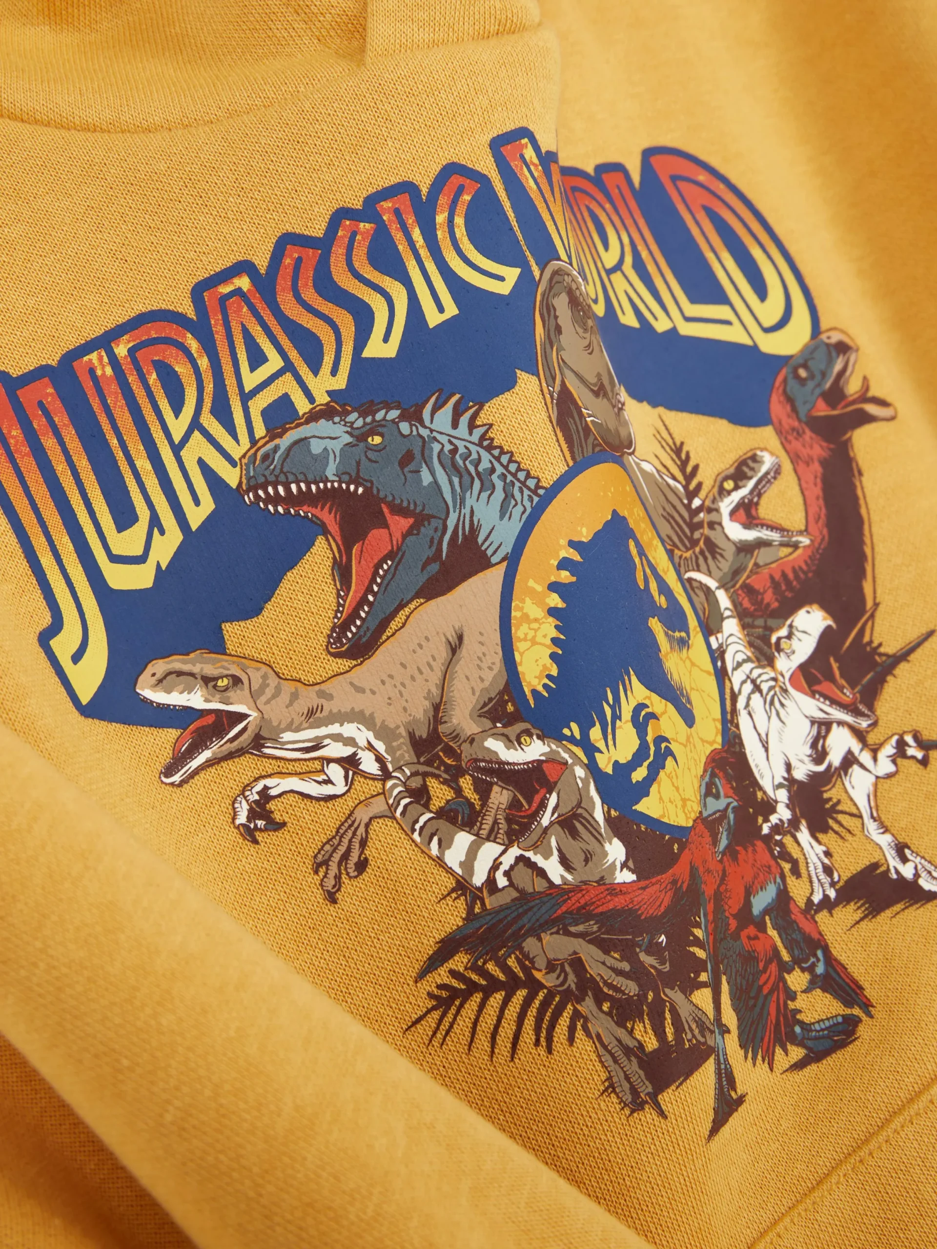 Sweats À Capuche Et Sweat-Shirts|Primark Sweat à Capuche Graphique Jurassic World Jaune moutarde