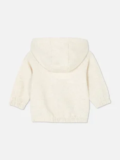 Pulls Et Gilets|Primark Sweat à Capuche Zippé Écru