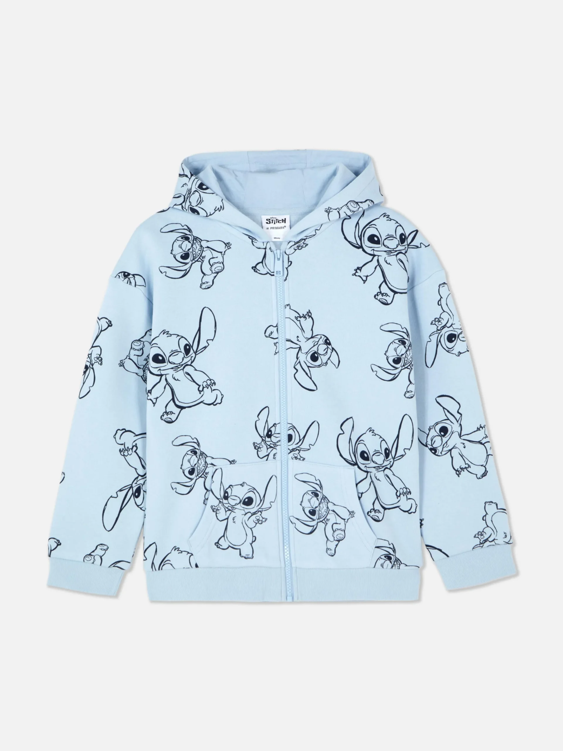 Sweats À Capuche Et Sweat-Shirts|Primark Sweat à Capuche Zippé Disney Lilo & Stitch Bleu