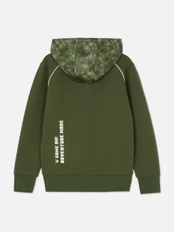 Sweats À Capuche Et Sweat-Shirts|Primark Sweat à Capuche Zippé Minecraft Kaki