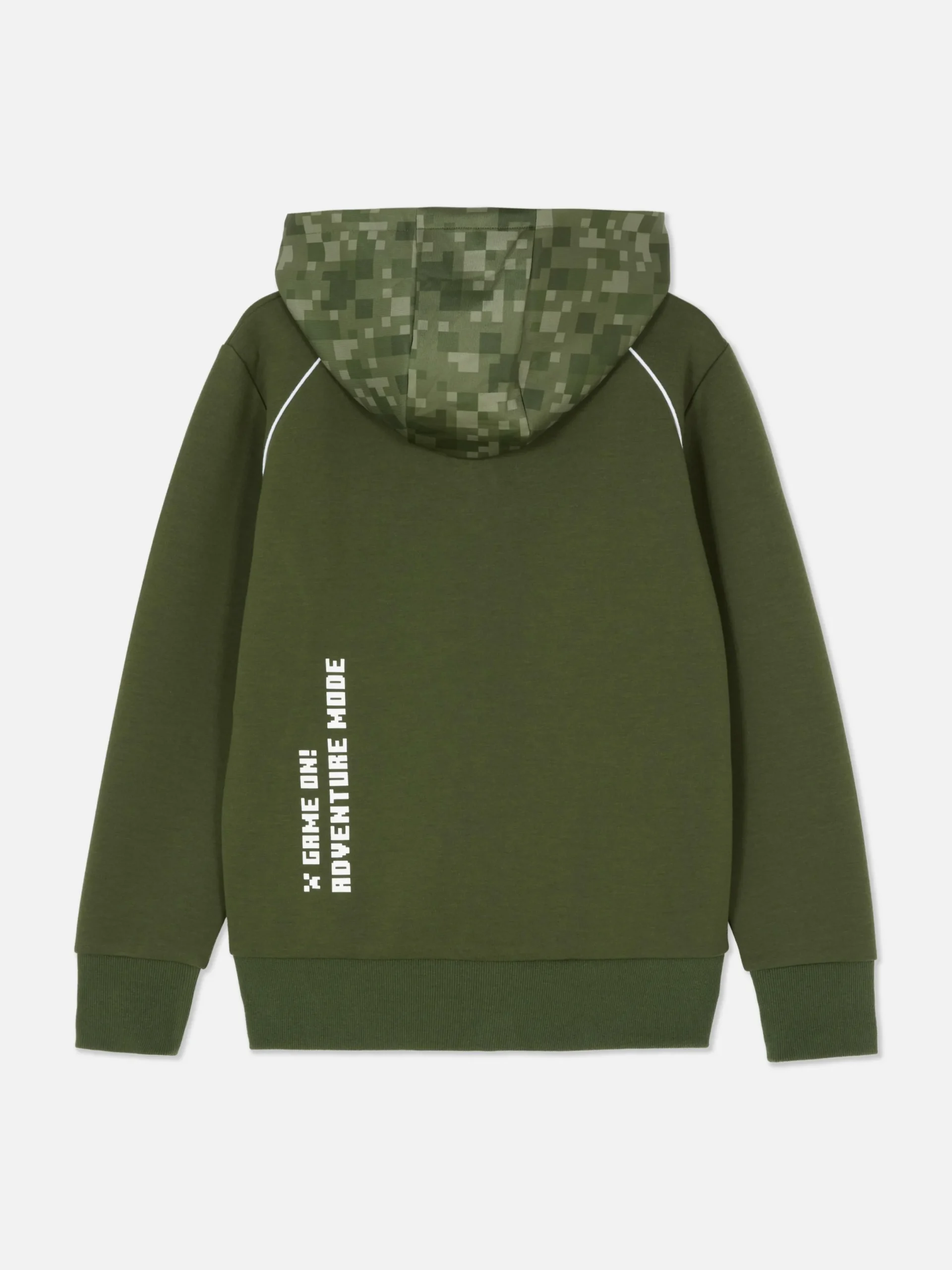 Sweats À Capuche Et Sweat-Shirts|Primark Sweat à Capuche Zippé Minecraft Kaki