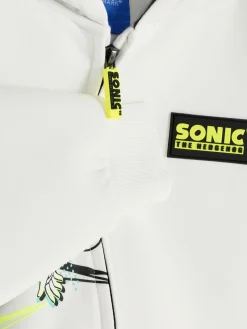 Sweats À Capuche Et Sweat-Shirts|Primark Sweat à Capuche Zippé Sonic Le Hérisson Écru