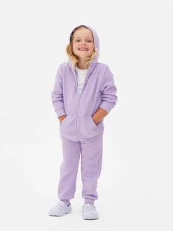Sweats À Capuche Et Sweat-Shirts|Primark Sweat Texturé à Capuche Zippé Lilas