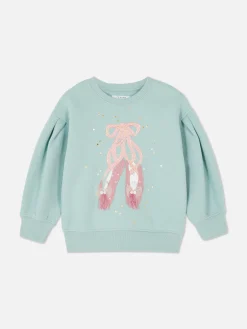 Sweats À Capuche Et Sweat-Shirts|Primark Sweat-shirt à Appliqué Ballerines Vert
