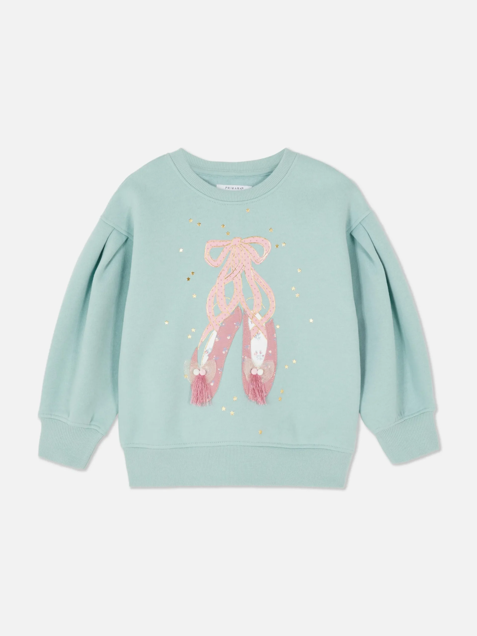 Sweats À Capuche Et Sweat-Shirts|Primark Sweat-shirt à Appliqué Ballerines Vert