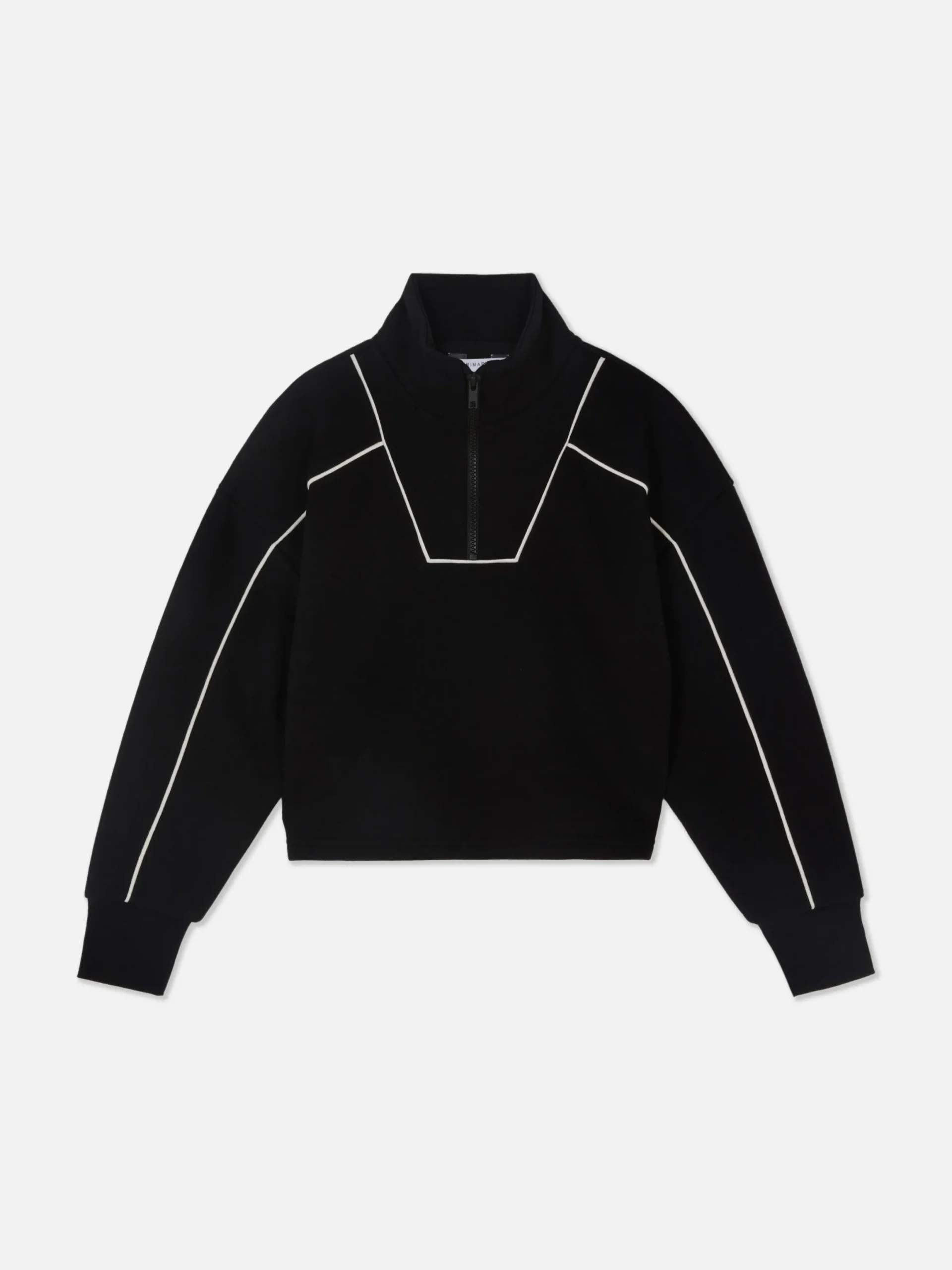 Sweats À Capuche Et Sweat-Shirts|Primark Sweat-shirt à Col Cheminée à Coordonner Noir