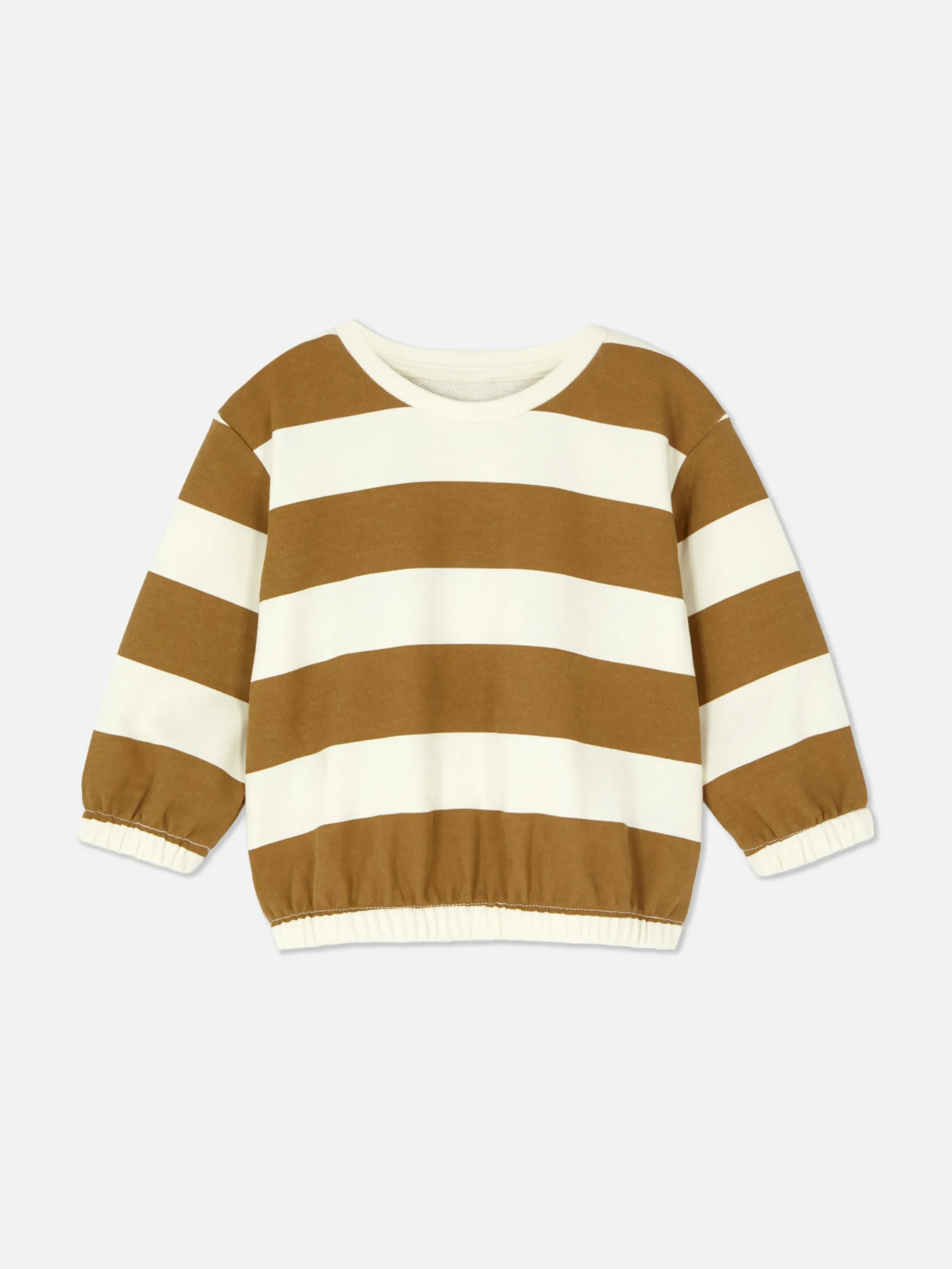 Pulls Et Gilets|Primark Sweat-shirt à Col Ras-du-cou Jaune moutarde