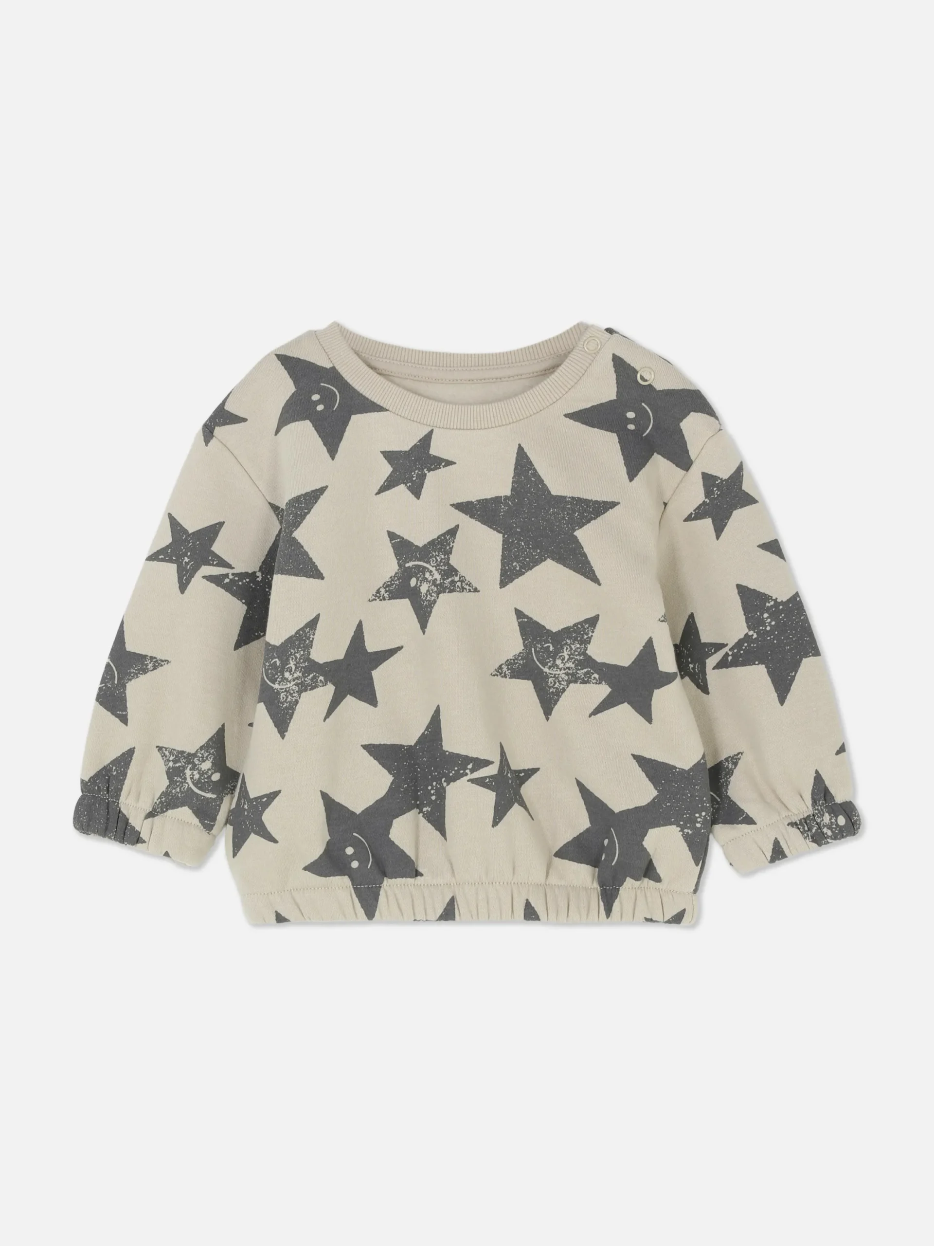 Pulls Et Gilets|Primark Sweat-shirt à Col Ras-du-cou Grège