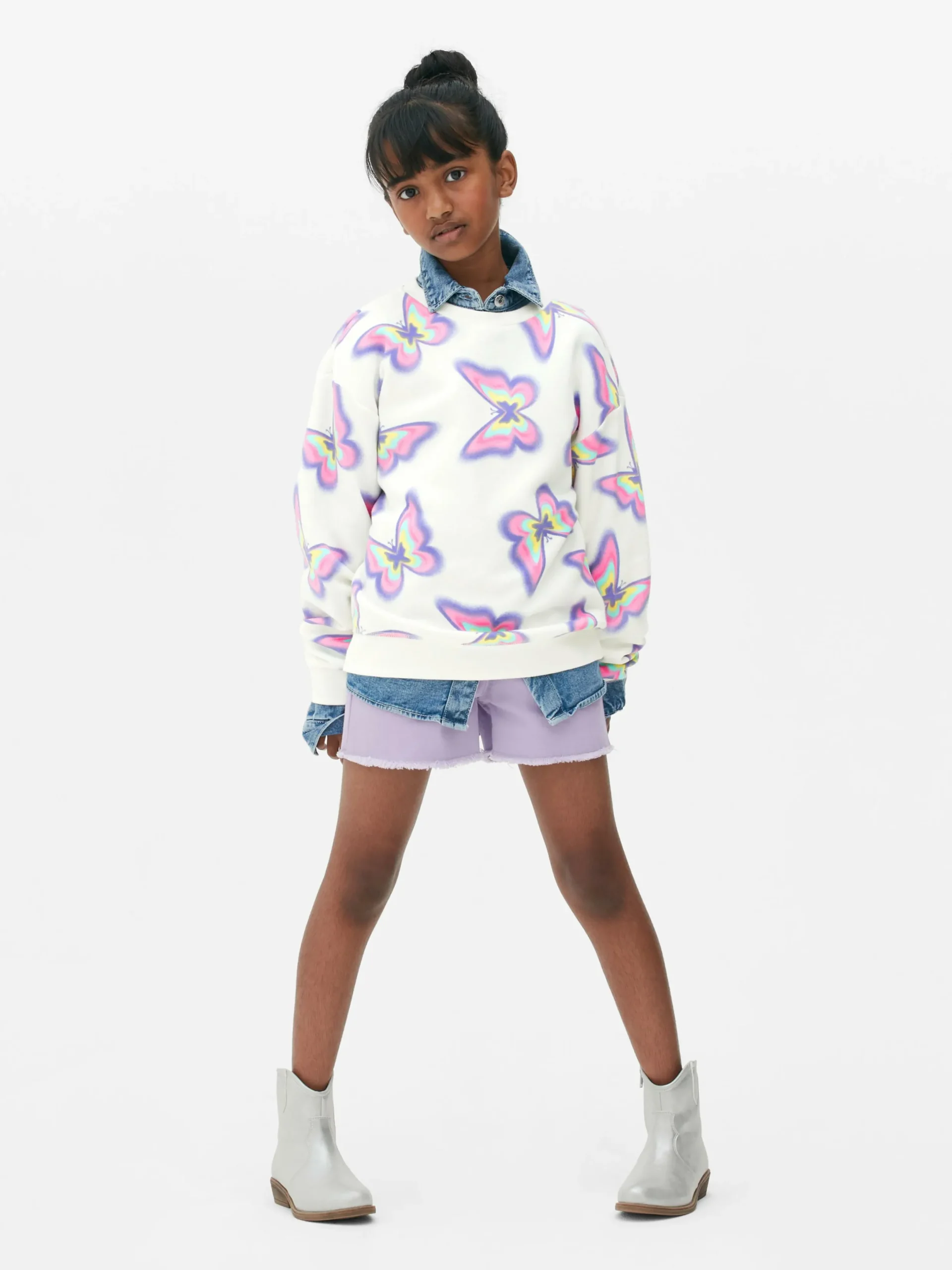 Sweats À Capuche Et Sweat-Shirts|Primark Sweat-shirt à Col Ras-du-cou Écru