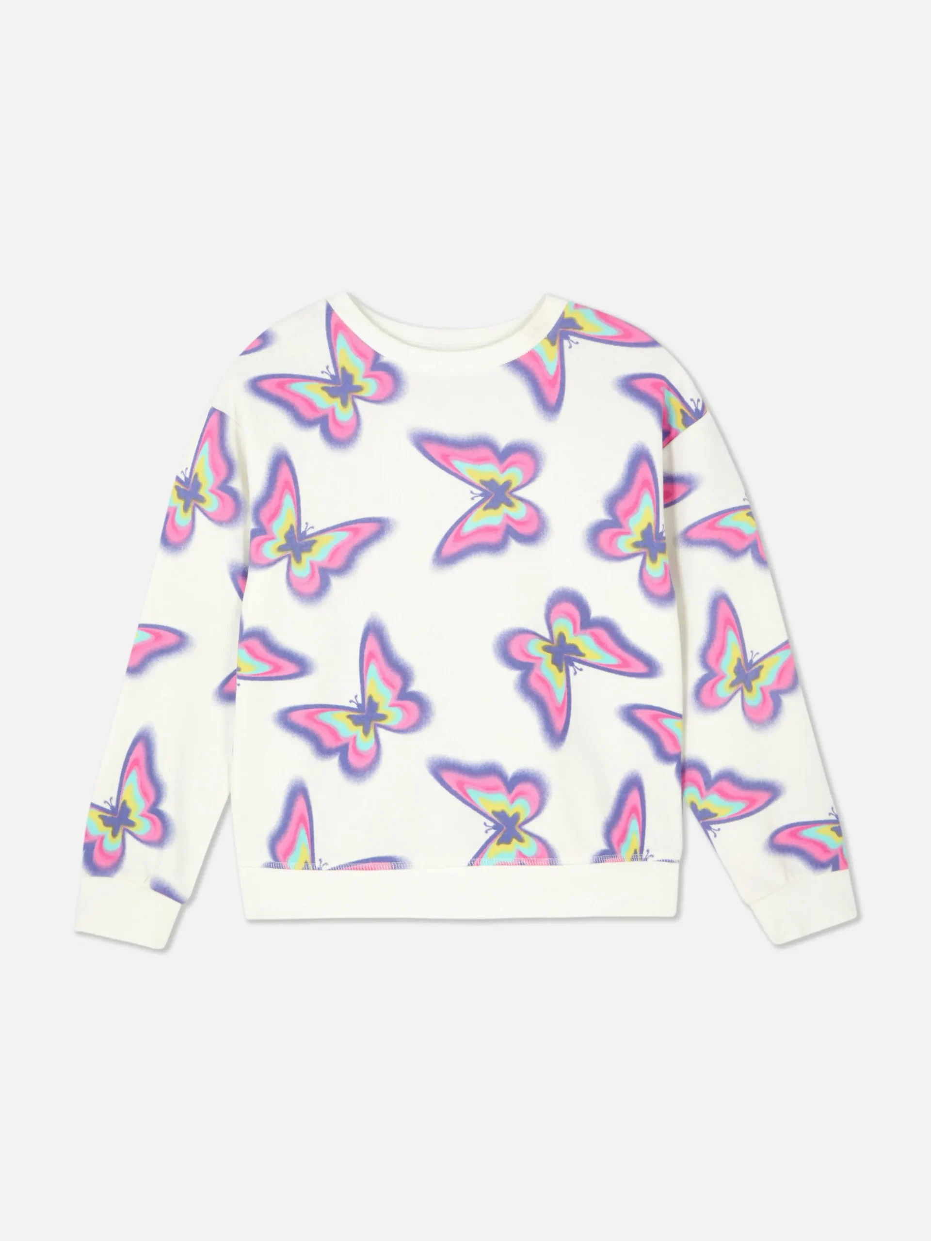 Sweats À Capuche Et Sweat-Shirts|Primark Sweat-shirt à Col Ras-du-cou Écru