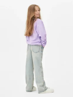 Sweats À Capuche Et Sweat-Shirts|Primark Sweat-shirt à Col Ras-du-cou Violet