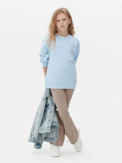 Sweats À Capuche Et Sweat-Shirts|Primark Sweat-shirt à Col Ras-du-cou Bleu