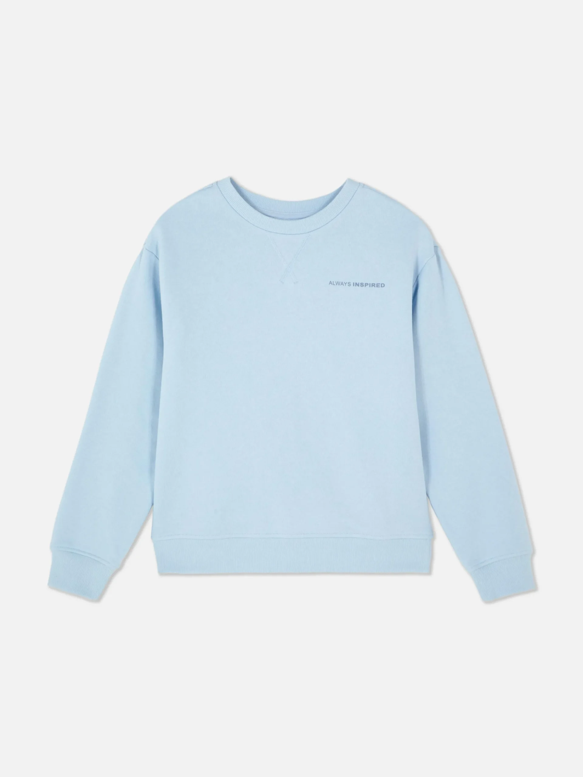 Sweats À Capuche Et Sweat-Shirts|Primark Sweat-shirt à Col Ras-du-cou Bleu