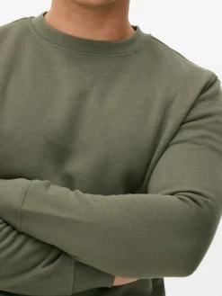 Sweats À Capuche Et Sweat-Shirts|Primark Sweat-shirt à Col Ras-du-cou Kaki