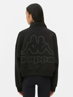 Vêtements De Sport|Primark Sweat-shirt à Col Zippé Kappa X Noir