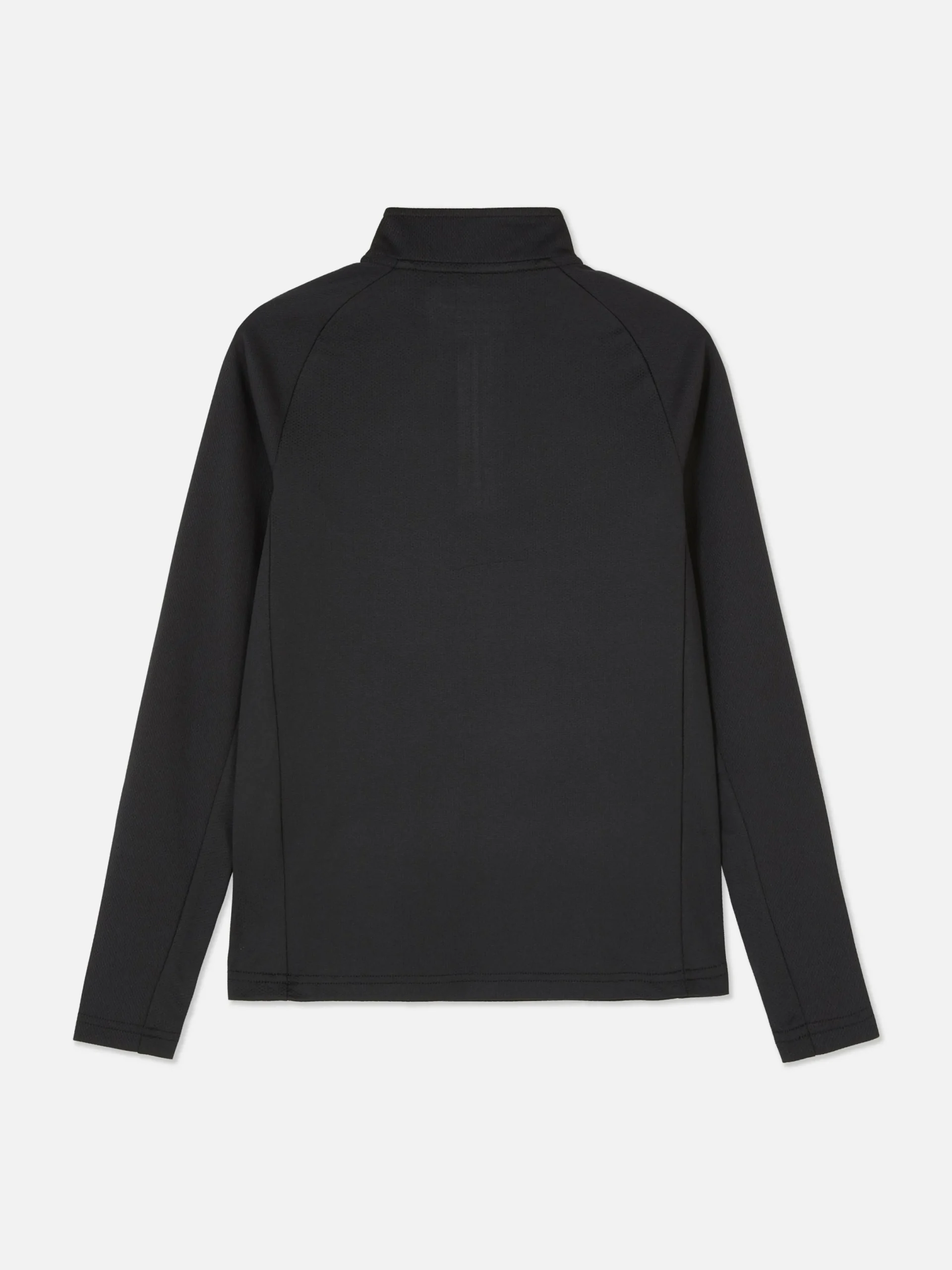 Hauts Et T-Shirts|Vêtements De Sport|Primark Sweat-shirt à Col Zippé Performance Noir