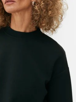 Sweats À Capuche Et Sweat-Shirts|Primark Sweat-shirt à Manches Longues Essential Noir