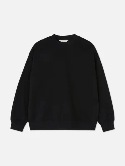 Sweats À Capuche Et Sweat-Shirts|Primark Sweat-shirt à Manches Longues Essential Noir