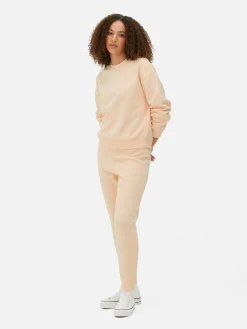 Sweats À Capuche Et Sweat-Shirts|Primark Sweat-shirt Col Ras-du-cou Essential Pêche